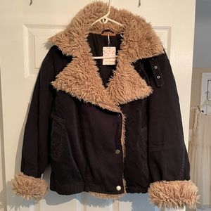 Brand new with tags free people jacket!